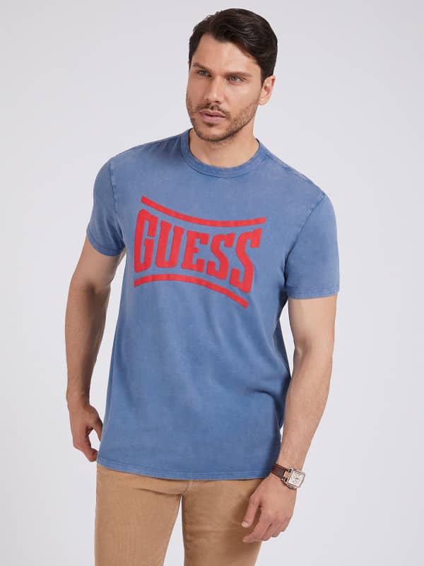 GUESS Camiseta Logotipo Frontal