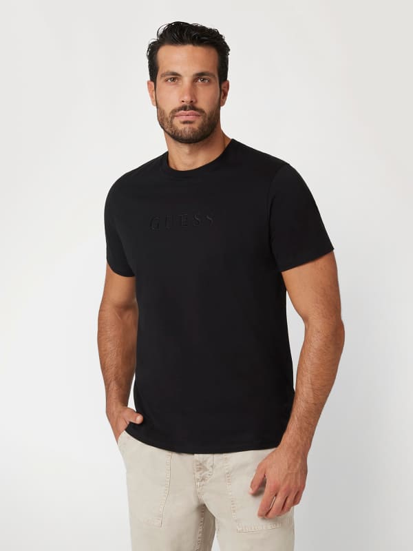 Guess Embroidered Logo T-Shirt