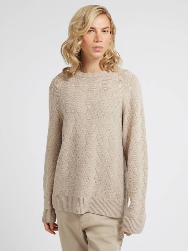 GUESS Pullover Aus Wollmix