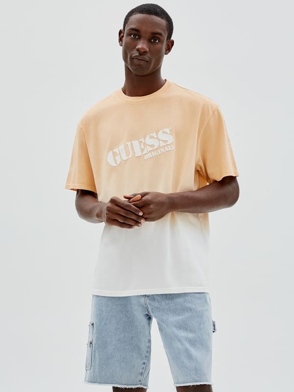 GUESS T-Shirt Avec Logo Sur Le Devant