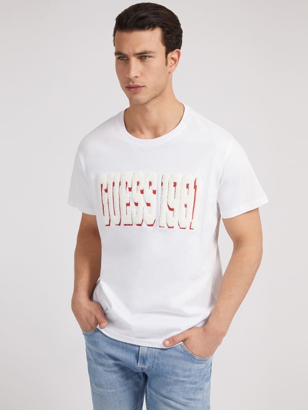 GUESS T-Shirt Logo Écusson