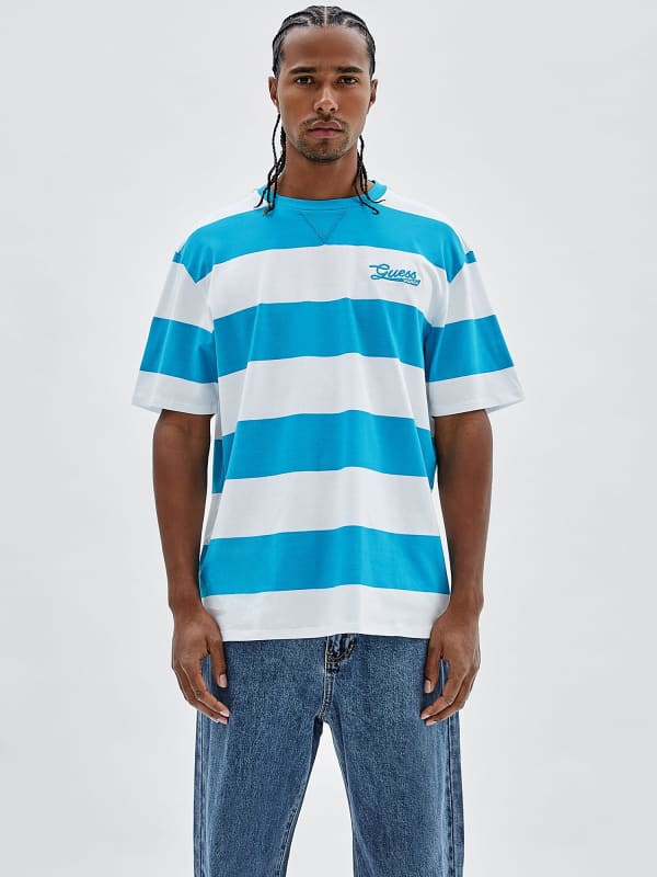 GUESS Gestreiftes T-Shirt