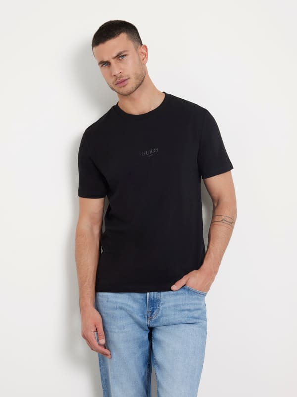 GUESS Camiseta Con Logotipo Pequeño