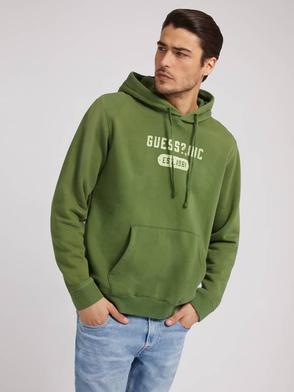 GUESS Sudadera Con Logo Frontal