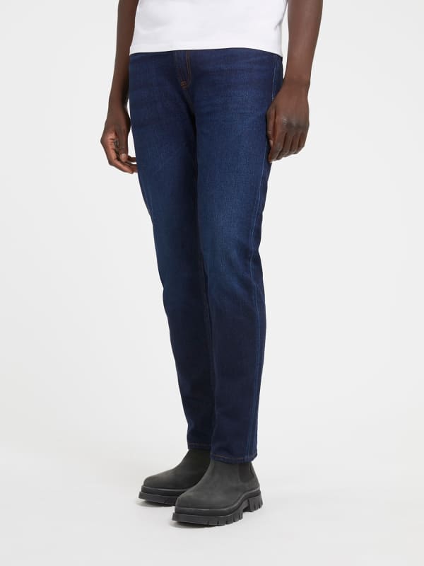 GUESS Mid Rise Relaxed Jeans