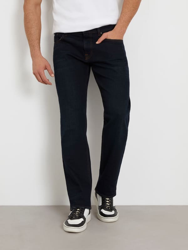 GUESS Mid Rise Regular Jeans