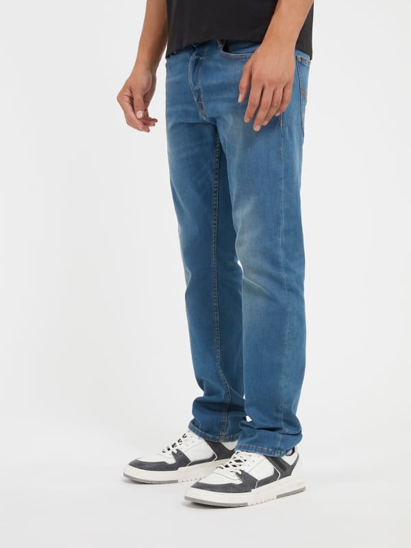 Guess Mid Rise Straight Denim Pant