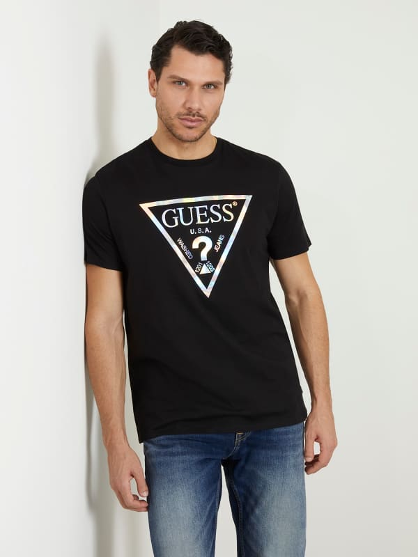 GUESS T-Shirt Logo-Dreieck