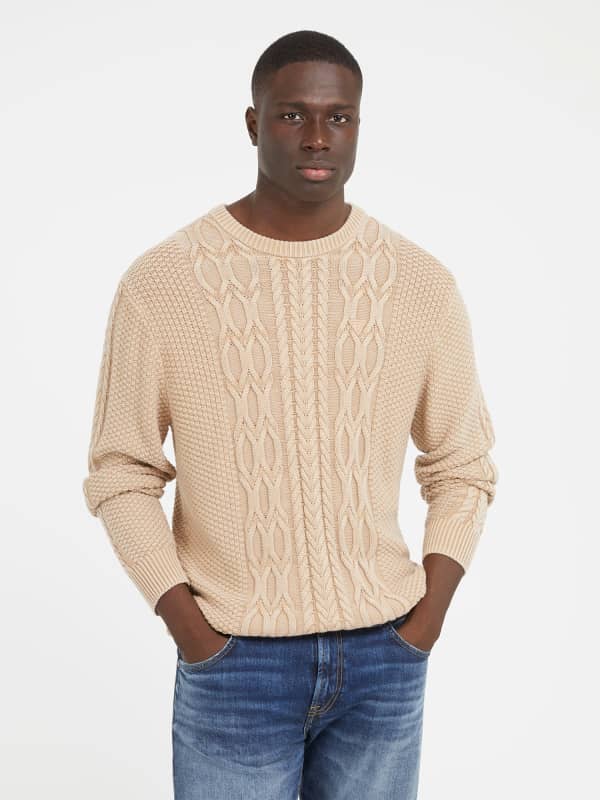 Guess Cable Knit Sweater