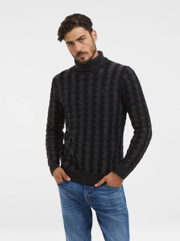 GUESS Zopf-Pullover
