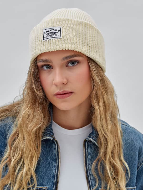 Guess Front Patch Beanie