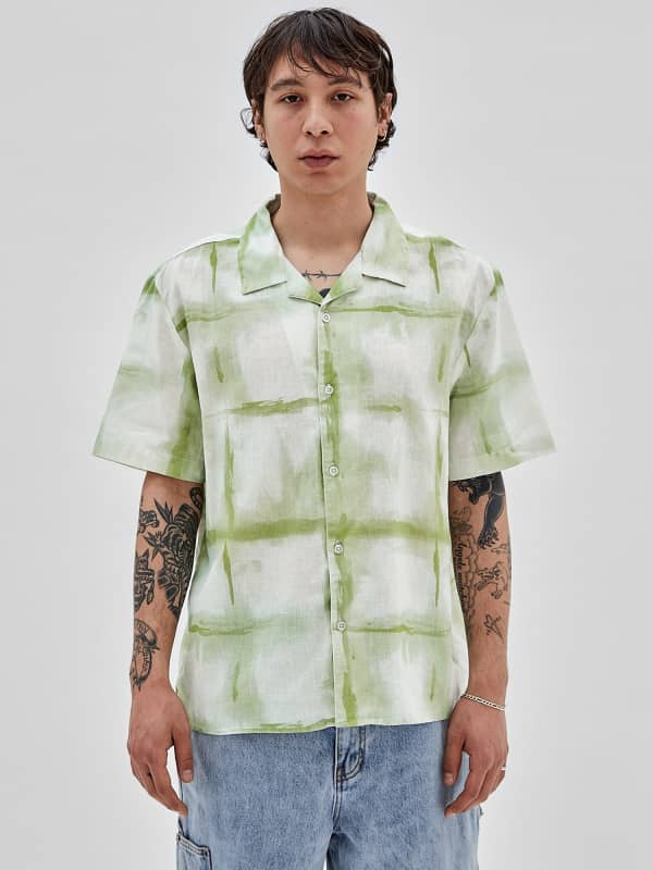 Guess Checked Print Shirt