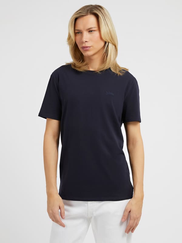 GUESS T-Shirt Mit Aufgesticktem Frontlogo