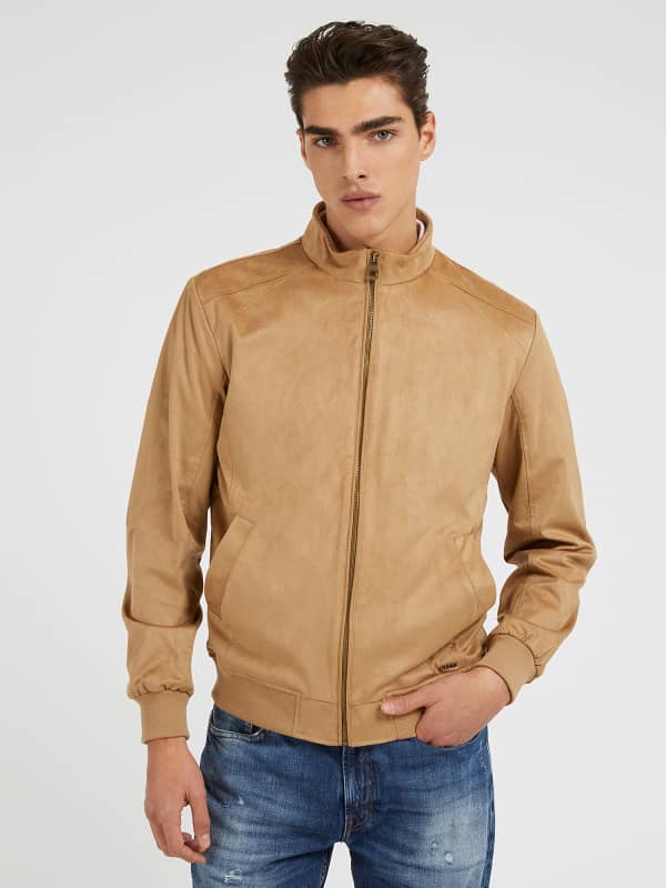 Guess Faux Suede Bomber