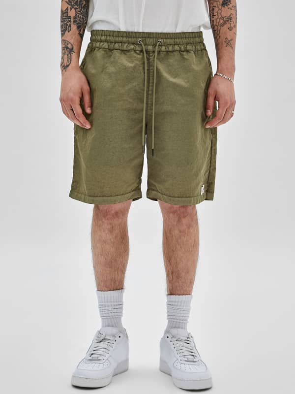 GUESS Shorts Aus Gewaschenem Nylon