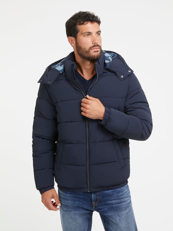 Guess Stretch Nylon Puffer