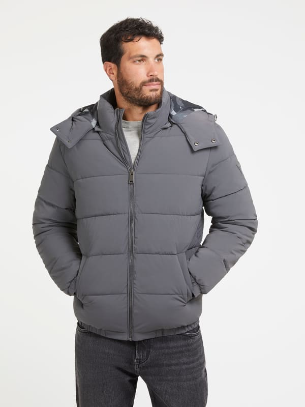 Guess Stretch Nylon Puffer