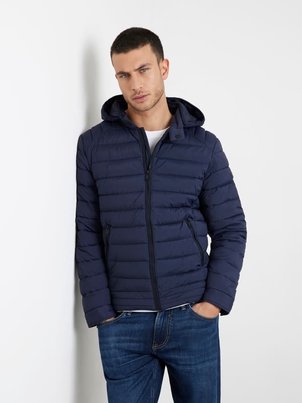 Guess Super Stretch Nylon Puffer Jacket