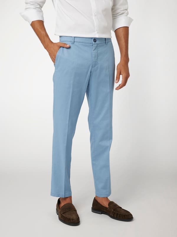 Guess Linen Blend Slim Pant