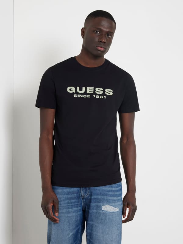 GUESS T-Shirt Met Logo Op De Voorkant