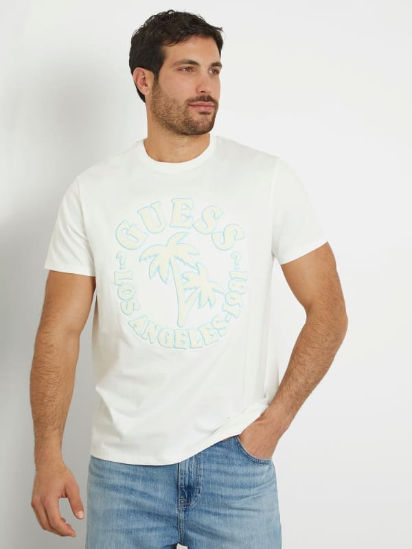 GUESS T-Shirt Logo Ricamato