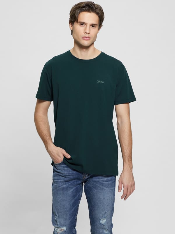 Guess Embroidered Logo T-Shirt