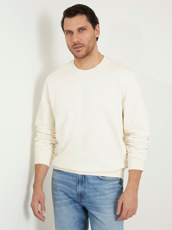 GUESS Sweater Met Logo Op De Voorkant