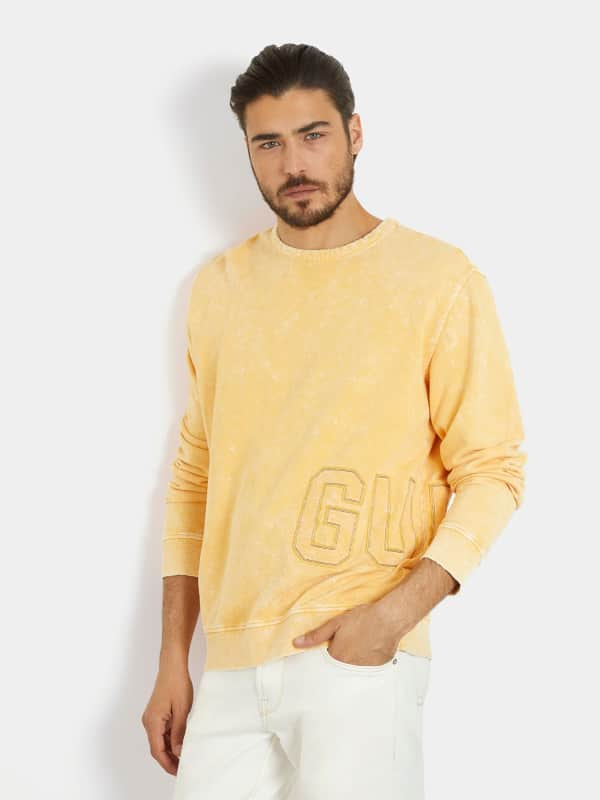 Guess Side Logo Patch Sweatshirt