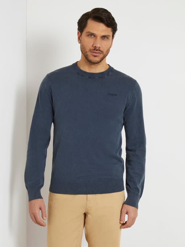 GUESS Sweater Met Geborduurd Logo Aan De Zijkant