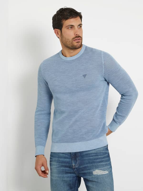 GUESS Pullover Rundhalsausschnitt