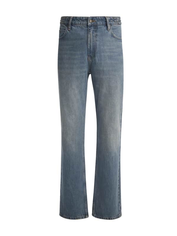 GUESS Mid Waist Flared Jeans