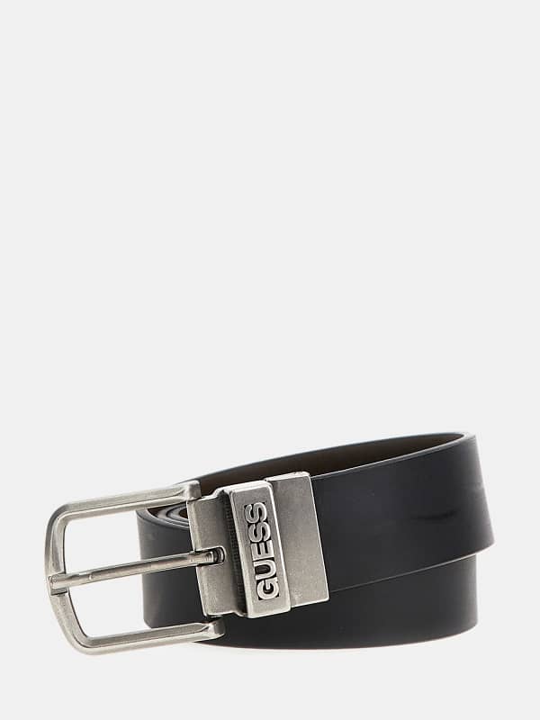 GUESS Ceinture Cuir Réversible