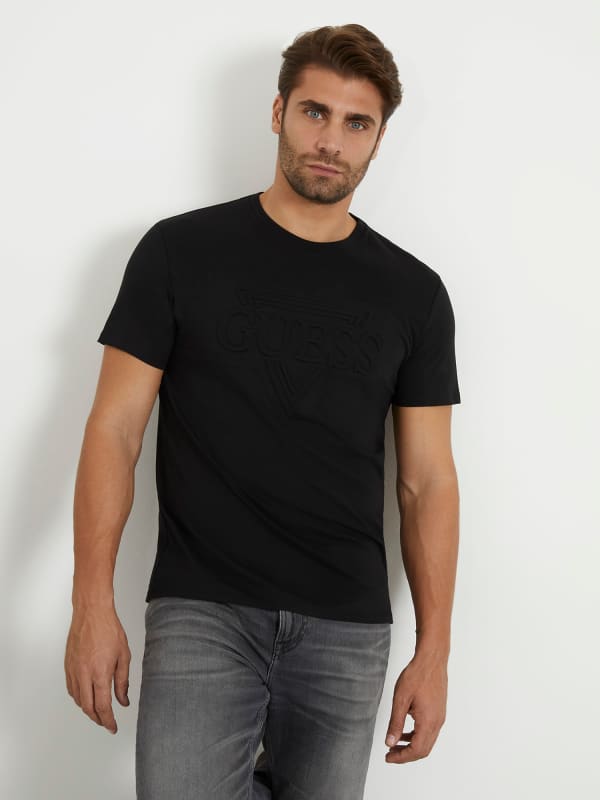 GUESS T-Shirt Mit Logodreieck