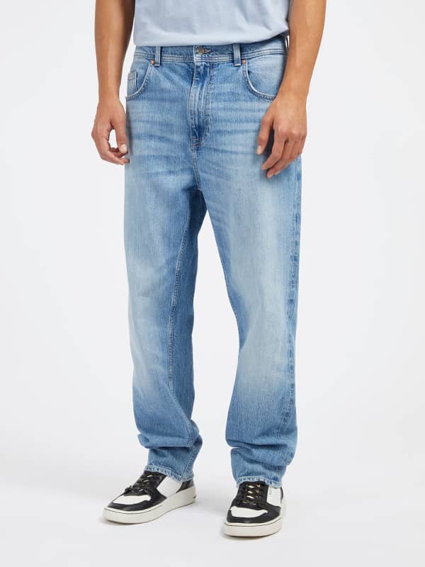 GUESS High Waist Relaxed Jeans