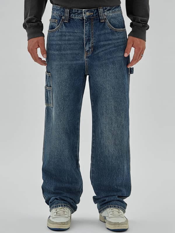 Guess Originals Mid Rise Carpenter Denim Pant