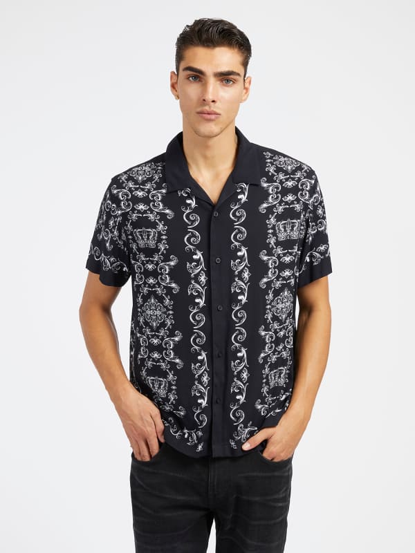 Guess Baroque Print Shirt