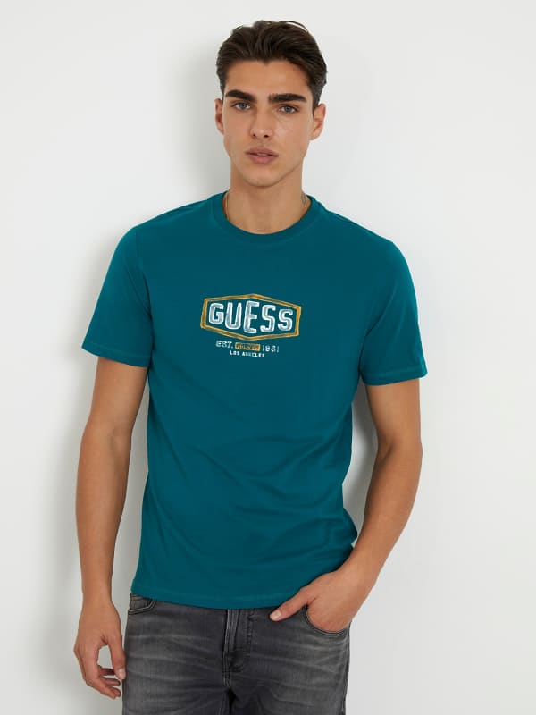 GUESS T-Shirt Stretch Logo Frontal
