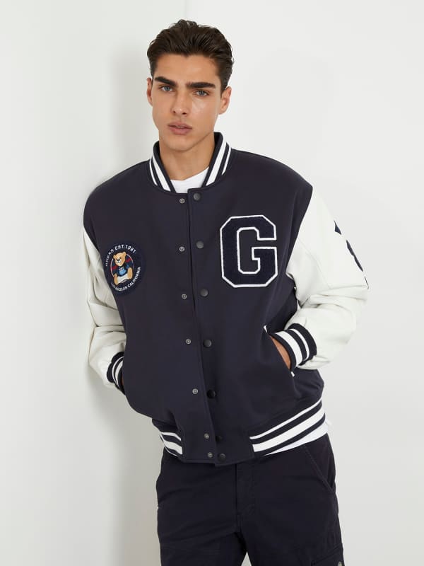 Guess Patch Bomber Jacket