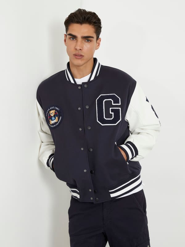 GUESS Bomberjacke Mit Patch