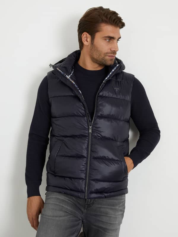 Guess Regular Fit Puffer Vest