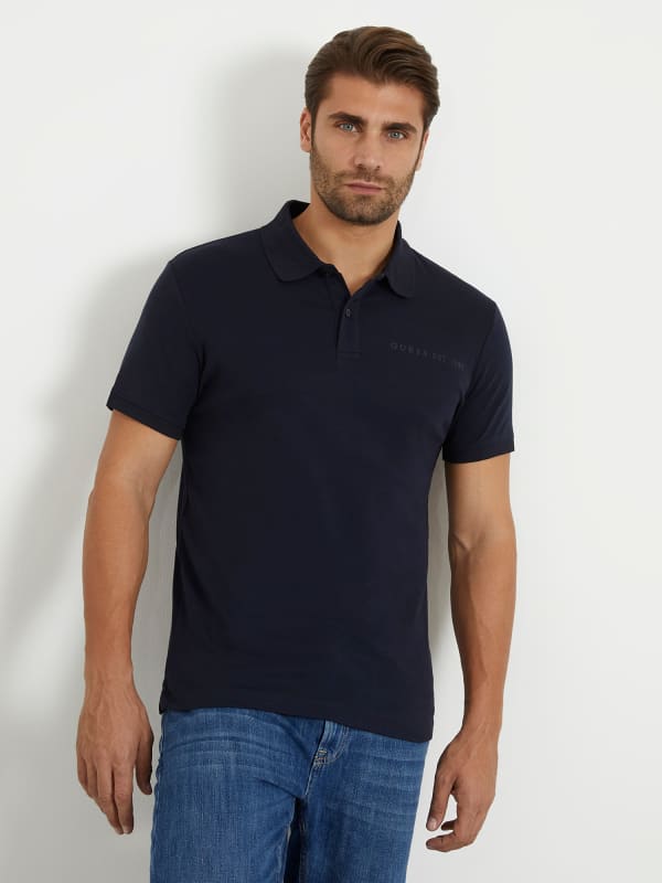 GUESS Camiseta Polo Clásica