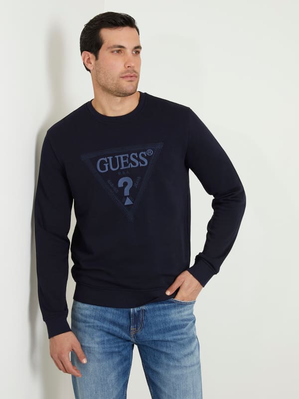 GUESS Sweatshirt Met Driehoeklogo