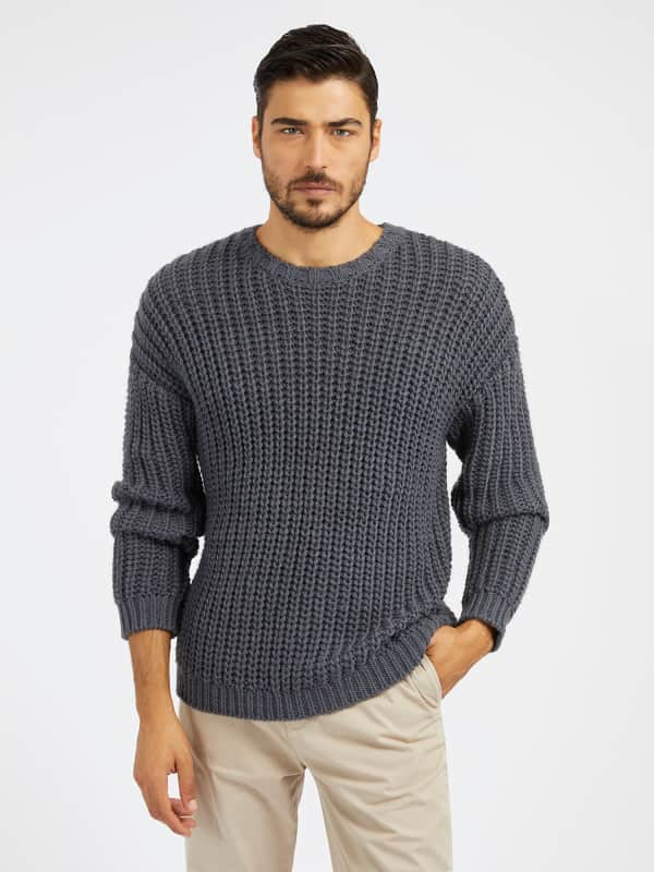 Guess Rib Knit Sweater