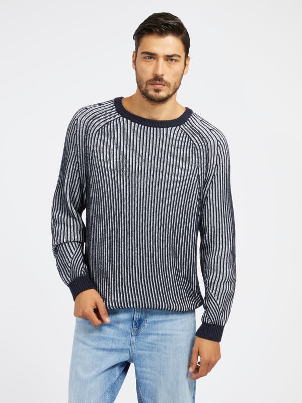 GUESS Sweater Van Geribd Breiwerk