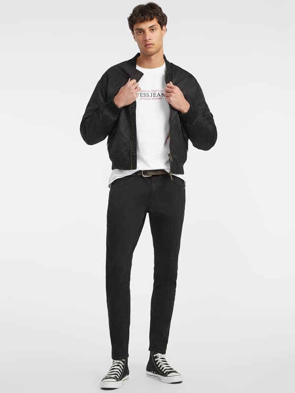 GUESS G12 Mid Rise Skinny Jeans