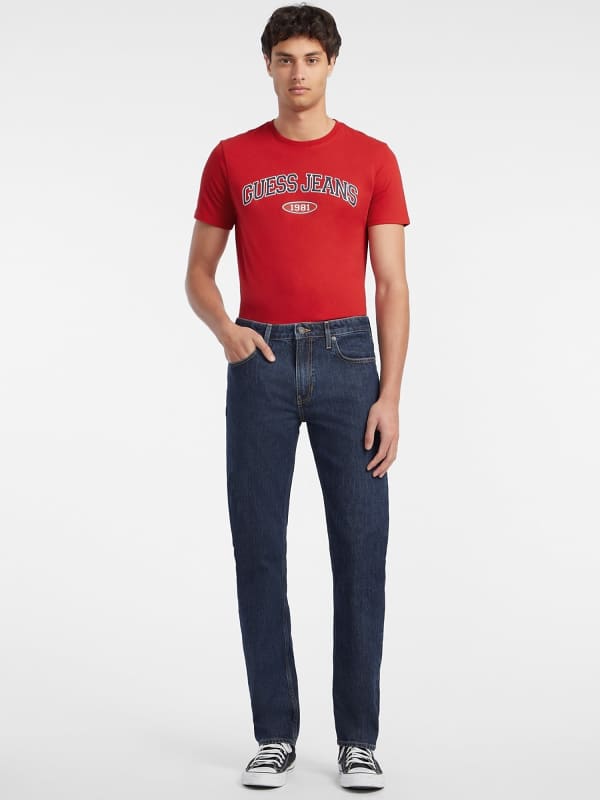 GUESS G16 Mid Rise Straight Jeans