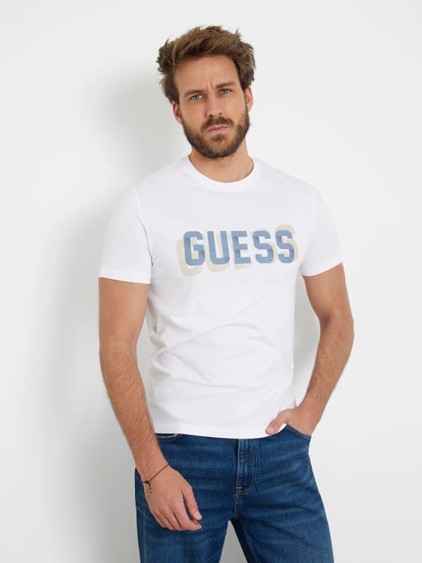 GUESS Camiseta Con Logotipo Frontal