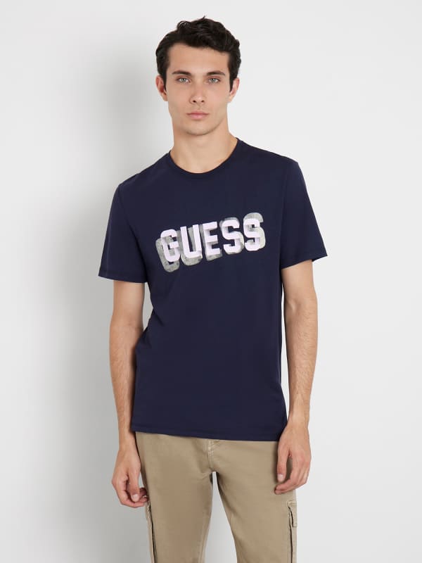 GUESS T-Shirt Logo Frontal