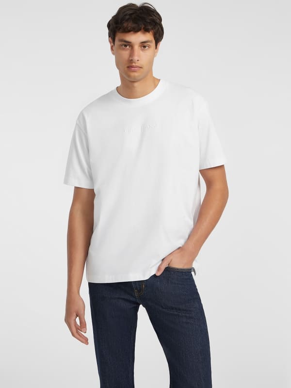 GUESS Embroidered Logo Tee