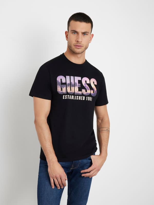 GUESS Camiseta Con Logotipo Frontal